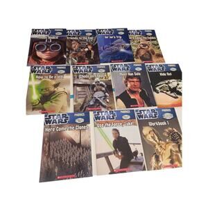 SCHOLASTIC STAR WARS PHONICS Set Paperback Books 10 Books 1 Workbook 2012